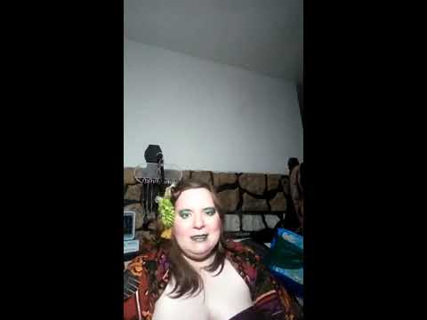 I sing "I Was a Mermaid But Now I'm a Pop Star" with puppets & #iSeeYourClothing jumpsuit