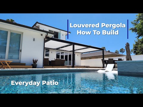 Louvered Pergola | How To Build