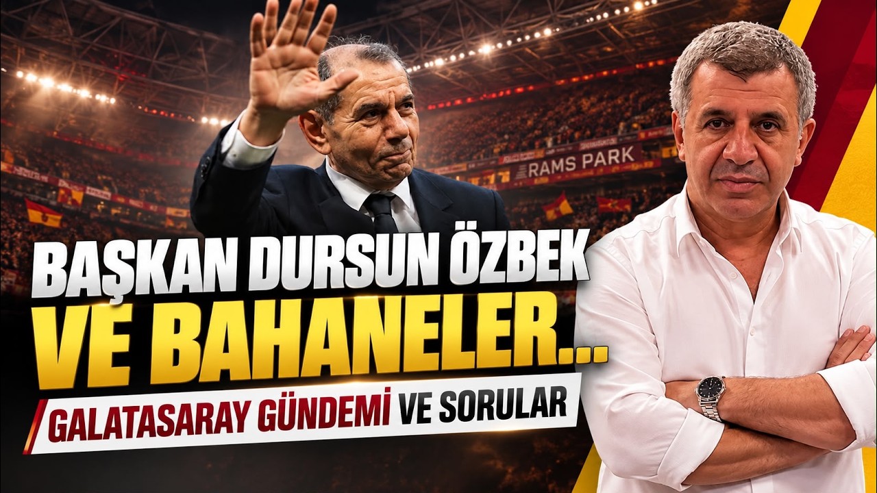Başkan Dursun Özbek Ve Bahaneler | Ocak Transferi, Sakatlıklar, Galatasaray Gündemi ve Soru-Cevap