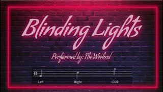 *Updated* Blinding Lights Rhythm Play Along--- Bucket Drumming---Found Sound Percussion---