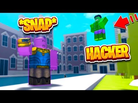 THANOS vs. HACKER (You Wont Believe Who Won..) | Super Hero Simulator