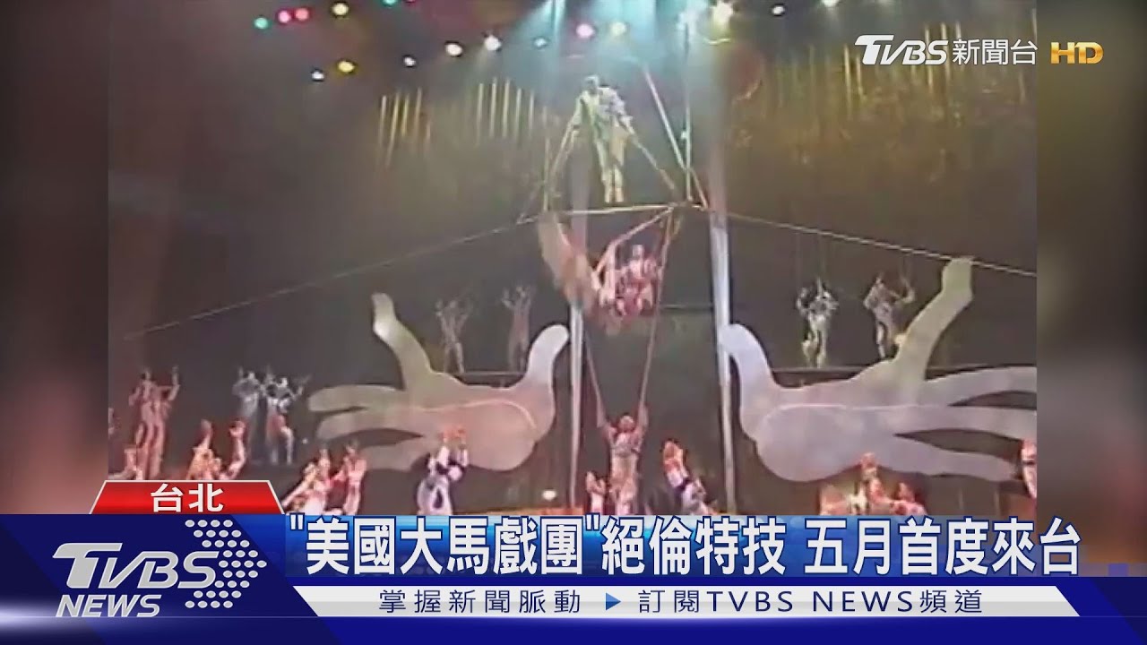 挑戰人體極限！　美國大馬戲團五月攻蛋演出