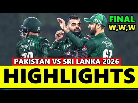 Pakistan Vs Sri Lanka Match Highlights 3rd T20 2026 | Pak Vs Sl 3rd T20 Highlights