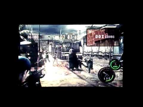 Resident Evil 5 Mercenaries Public Assembly X-box Live