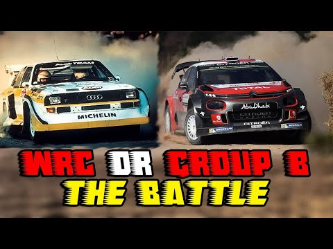 Rally WRC 2023 vs GROUP B