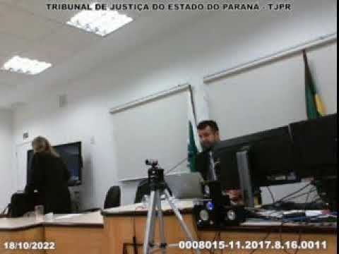 Júri Curitiba 18/10/2022 - Centro Judiciário Ahú