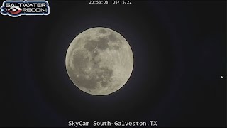 Look up! The lunar eclipse in Houston is happening | Video from our partners at Saltwater-Recon.com