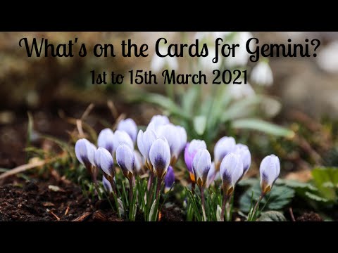 Gemini: Settling Disputes!  (1-15 March 2021)