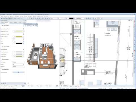 Allplan Quickstart (DE) - Lektion 3: Möblierung mit SmartParts - CAD Tutorials