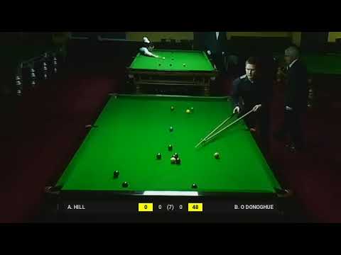 RIBSA - THE DBSL PREMIER CUP - A. HILL vs B. O DONOGHUE