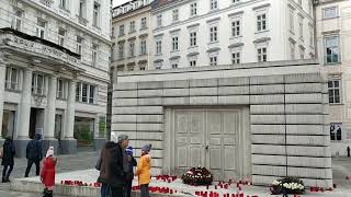 Judenplatz Holocaust Memorial in Vienna