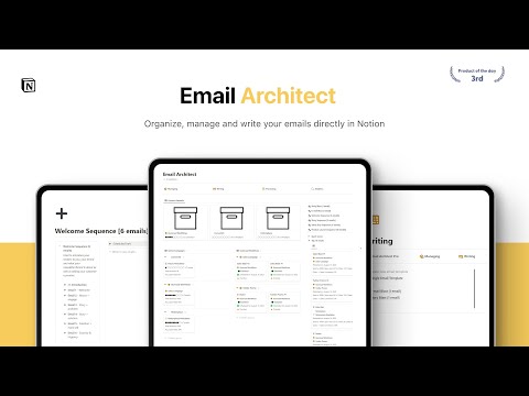 Email Architect | Prototion | Buy Notion Template