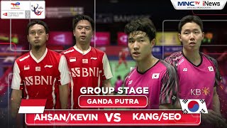 Download lagu INA Vs KOR - Ganda Putra : AHSAN/KEVIN VS KANG/SEO | THOMAS CUP 2022 mp3