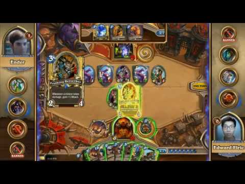 Ender vs Edward Elric Australia and New Zealand Hearthstone Preliminary (Season 2)