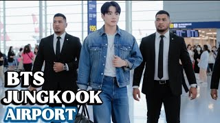 Download lagu CAUGHT ON CAMERA! Jungkook of BTS Suddenly Appears at Incheon Airport  mp3