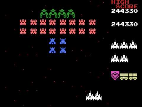 Galaga (1984, MSX, NAMCO)