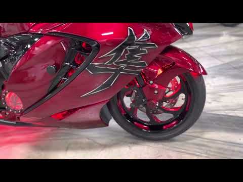 Suzuki Hayabusa 2023 Full custom build - custom paint - custom 360 OSD kit - custom accessories