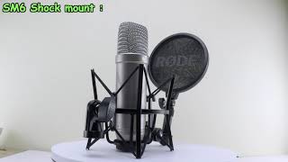 Video thumbnail for Unboxing SM6 Shock Mount with Popshield by RODE by jbrothers00