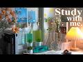 3 HOUR Study With Me Rain Sounds Calm Lofi Bgm Pomodoro 50 10 Day328 ️