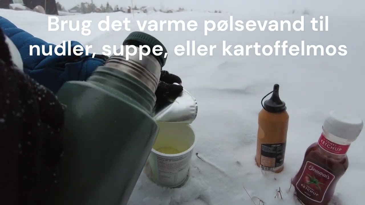 Mad på kælkebakken