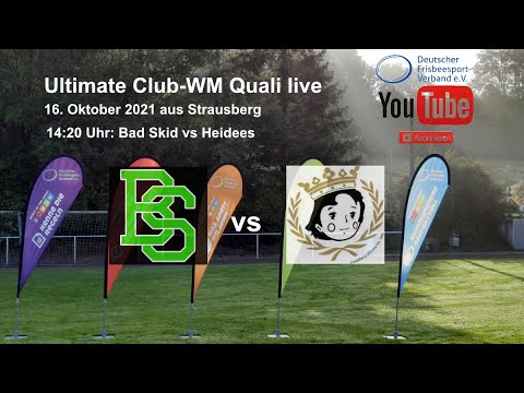 WUCC Qualifikationsturnier Open 2021 Bad Skid - Heidees