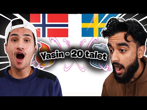 HE IS BACK!!!! Norwegians React To (Swedish Rap) Reacting to Yasin - 20 talet
