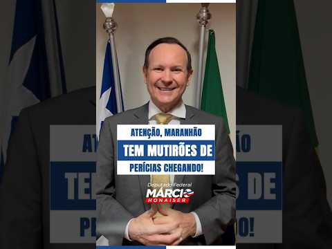E tem mutirão do INSS chegando ao Maranhão!