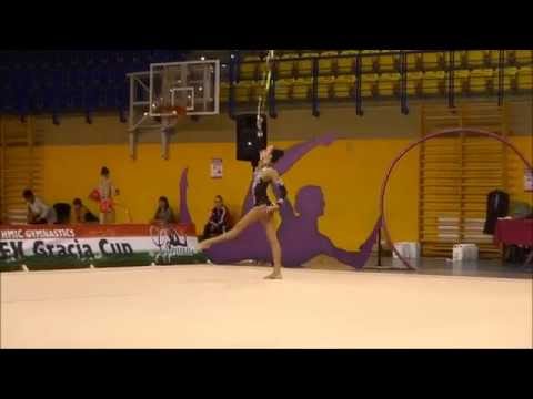 Bazhko Hanna - Hoop - Gracia Cup 2014