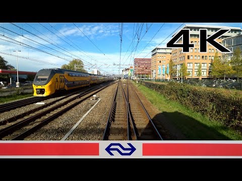 4K CABVIEW HOLLAND Amsterdam Sloterdijk - Alkmaar VIRM 2018