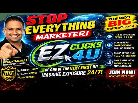 Frank Salinas Launches EZ Clicks 4U