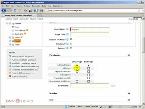 DotNetNuke Tutorial - A sneak peek at DNN 6.0 part 2 of 2 - Video #242