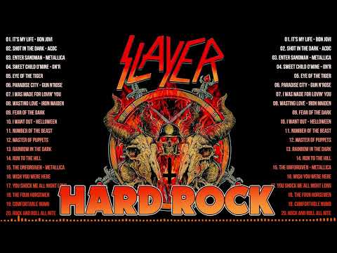 Hard Rock Songs - The 100 Greatest Hard Rock Of All Time - Metallica , Nirvana , Gun N Roses , ACDC