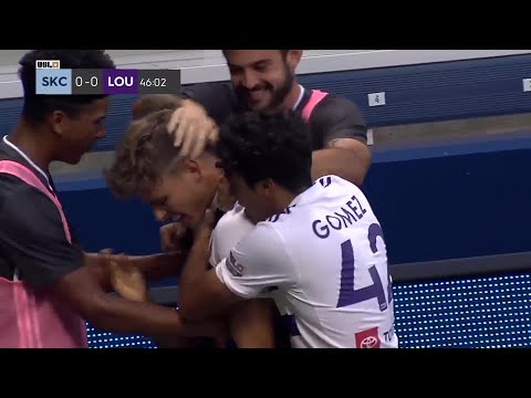 Jorge Gonzalez Asensi with a Goal vs. Sporting Kansas City II