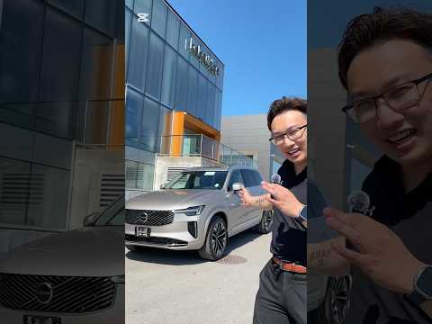 Bright Dusk 2025.5 Volvo XC90 | New Volvo 6-7 Seater 💫  #ajax #lakeridge #carreview #shorts #volvo