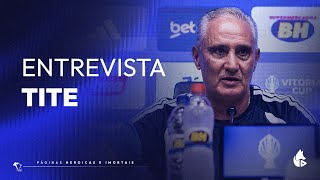 🦊🎙ENTREVISTA | TITE | CRUZEIRO 2 X 0 AMÉRICA-MG | AO VIVO NA TV CRUZEIRO
