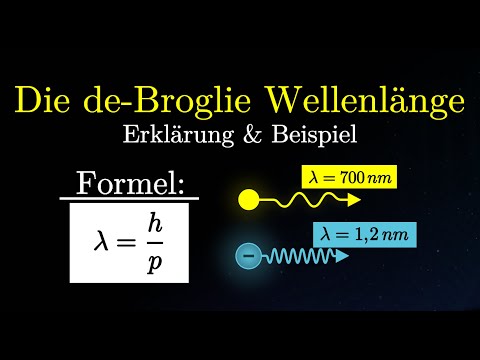 The de Broglie wavelength - calculation, example, derivation, experiment (physics)