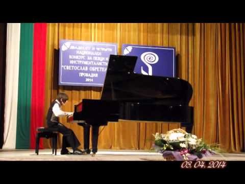 Ibrahim Ignatov (BULGARIA) -"Gospodsko horo" P.Vladigerov  (Competition)