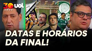 PALMEIRAS X NOVORIZONTINO: DATAS, HORÁRIOS E LOCAIS DAS FINAIS DO PAULISTÃO DEFINIDOS!