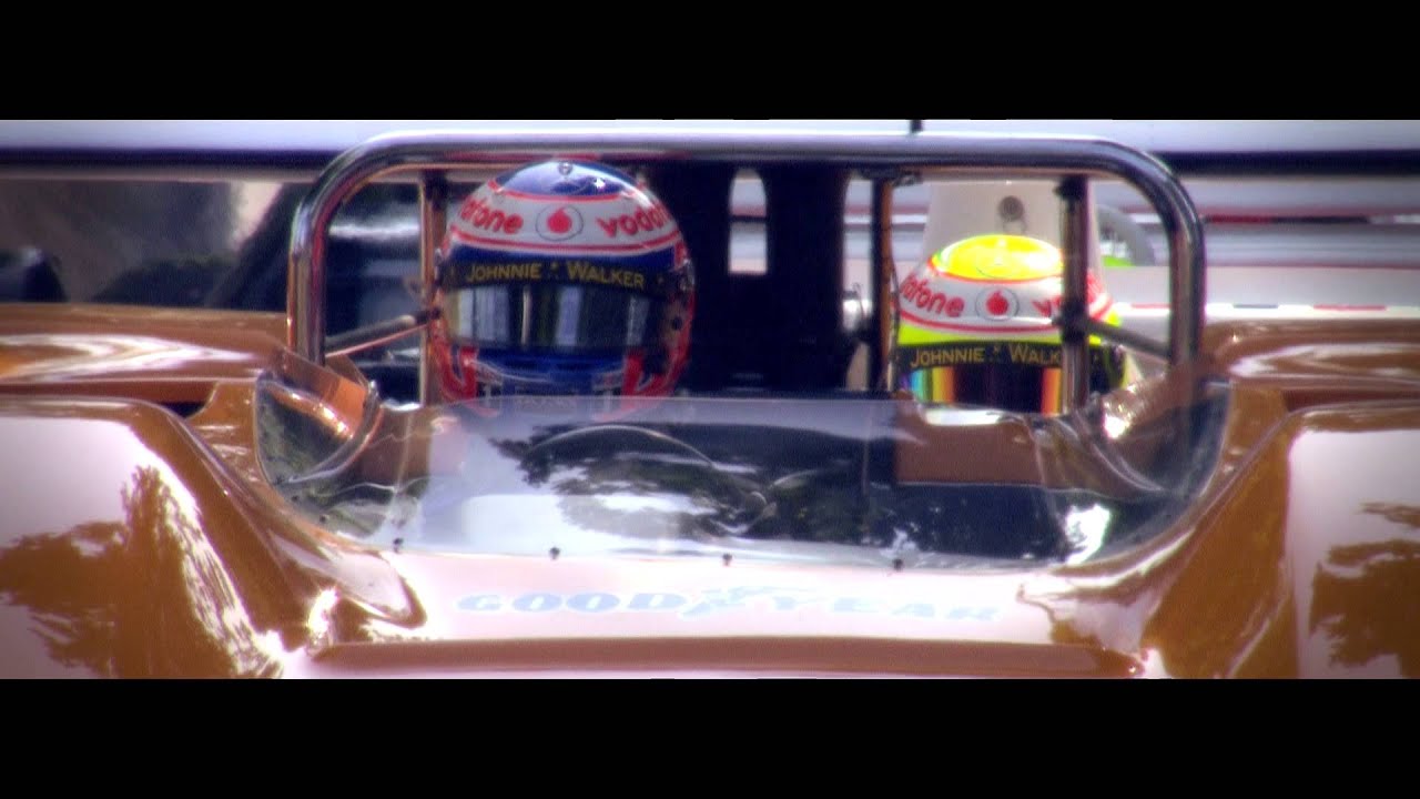 Jenson Button tests the McLaren P1™ at the 2013 Goodwood Festival of Speed