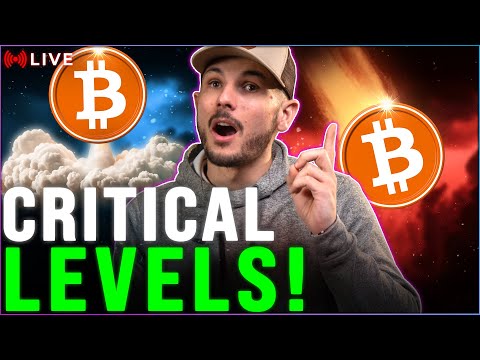 Bitcoin Live Trading - The 3 Biggest Levels to Watch!
