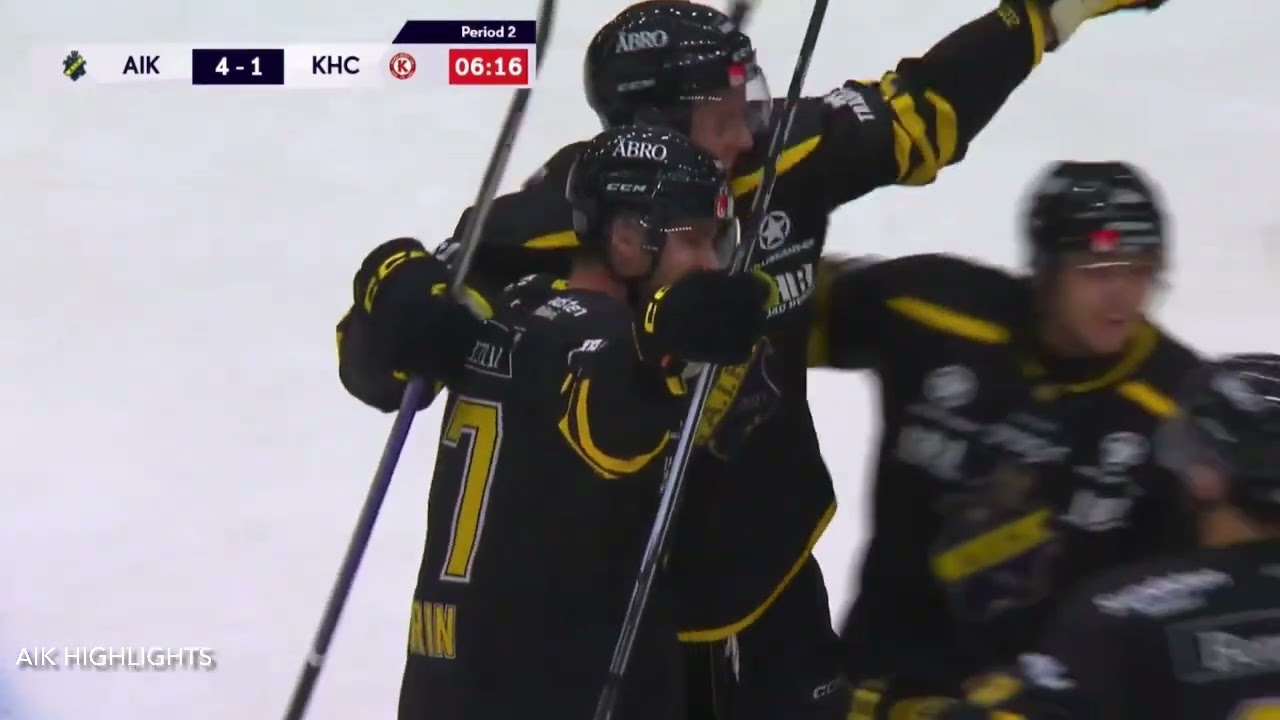 AIK - Kalmar | Hockeyallsvenskan 2023/24 omgång 3