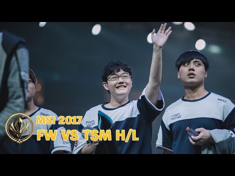 Highlights: Flash Wolves vs Team SoloMid - MSI 2017 Group Stage Day 2