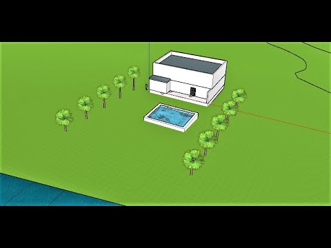SketchUp Pro 16, Sandbox, Topography, Landscaping