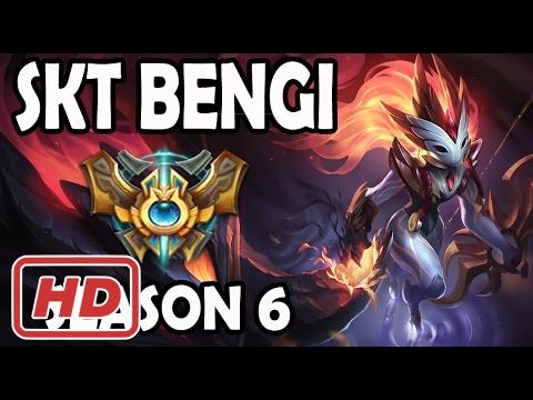 SKT T1 Bengi Kindred vs Elise Jungle Ranked Challenger Korea