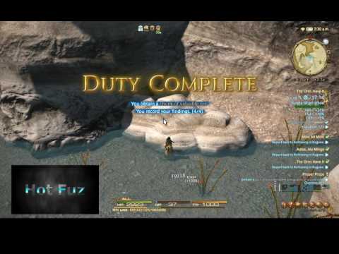 FFXIV Miner 68-70 Leve leveling