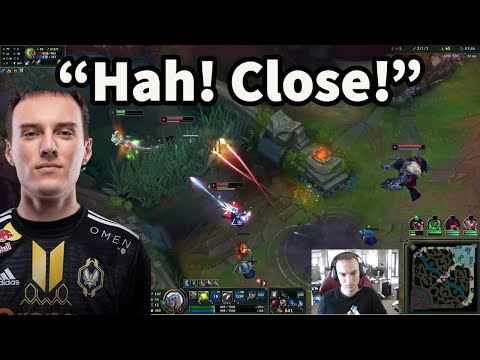 Perkz Has Nerves Of Steel To Turn Around This 3 Man Mid Lane Roam!!