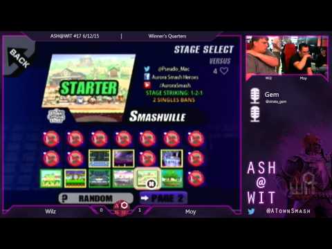 PM Winner's Quarters ASH@WIT 6/12/15 - Wilz (Marth) vs Moy (Ike)