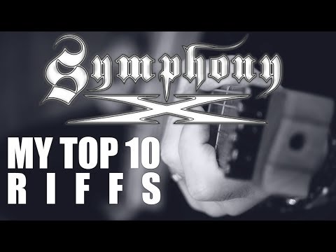 Symphony X - My Top 10 Riffs (Guitar Medley by Kenny Serane)