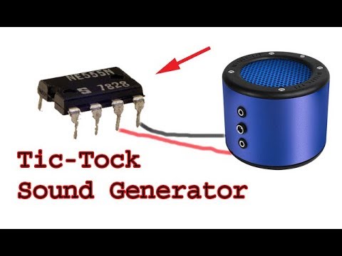 How to make a Clock Tick-Tock sound Generator, awesome diy idea Video