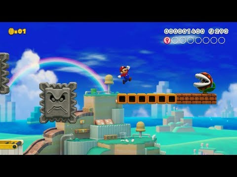 Super Mario Maker 2 Thwomp's Fortress 64